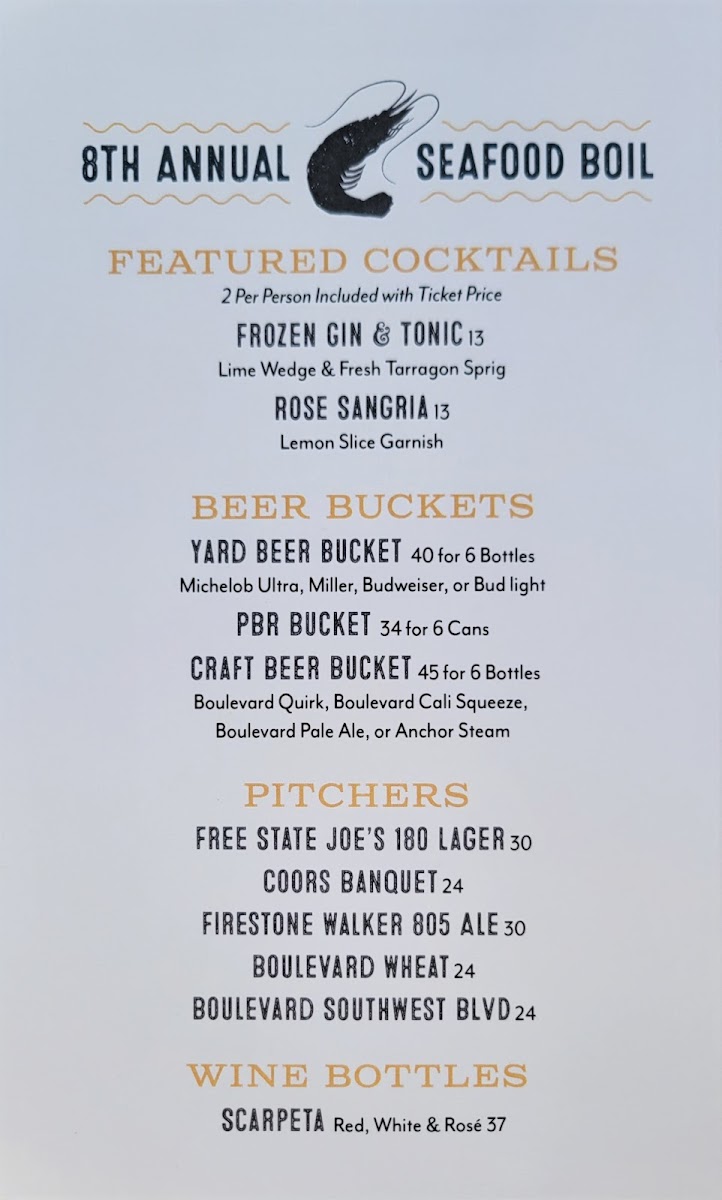 Rye Leawood Menu - Image 5